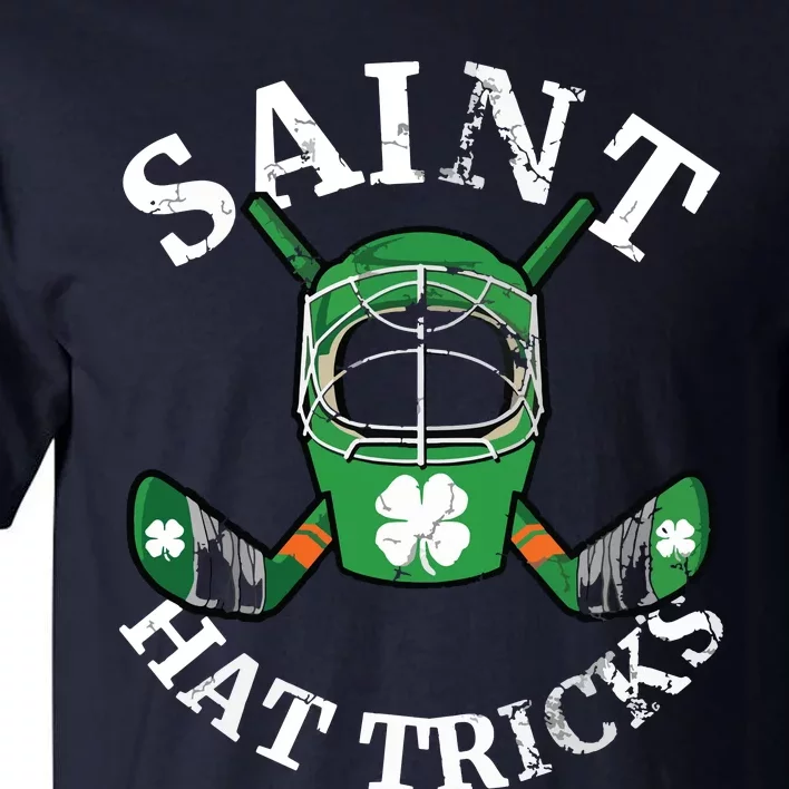 St Patrick's Day Saint Hat Tricks Hockey Shamrock Tall T-Shirt