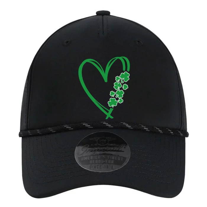 St Patricks Day Shamrock Irish Heart Saint Pattys Paddys Performance The Dyno Cap