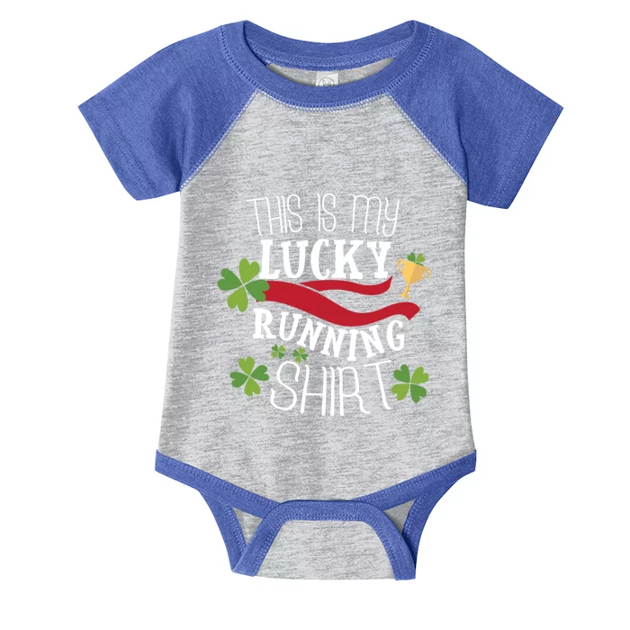 St Patricks Day Running Runner 5k Half Marathon Rce Gift Infant Baby Jersey Bodysuit