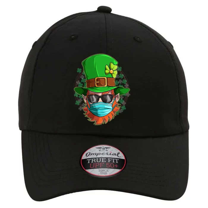 St Patricks Day Quarantined Masked Leprechaun The Original Performance Cap