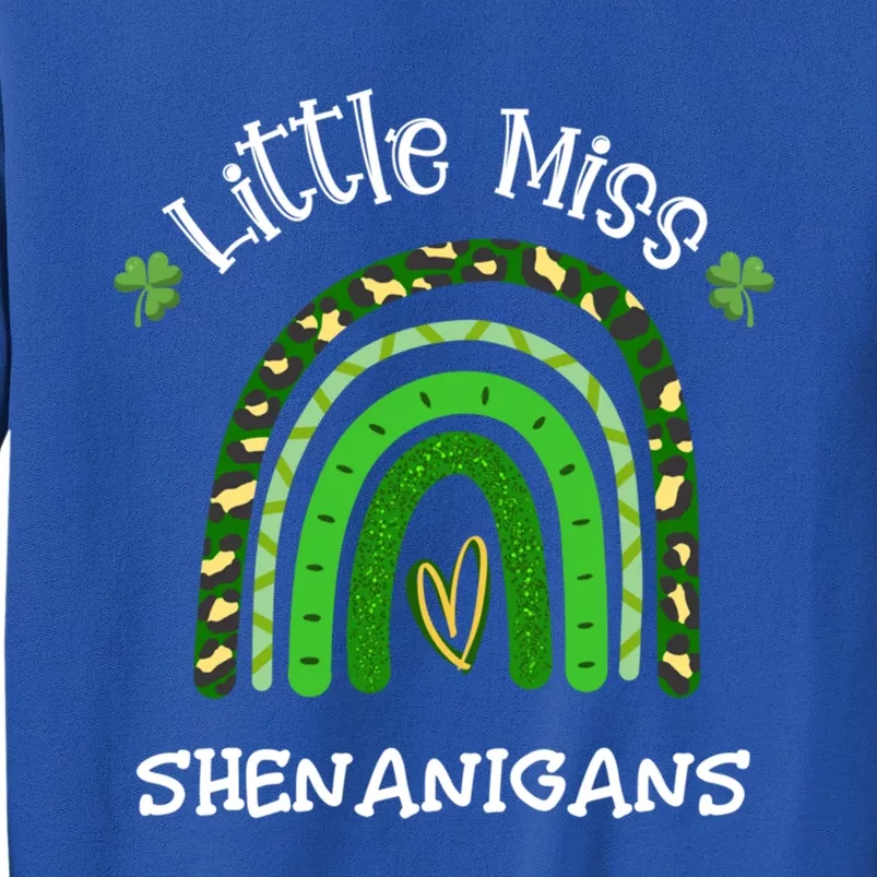 St Patrick's Day Rainbow Little Miss Shenanigans Great Gift Sweatshirt