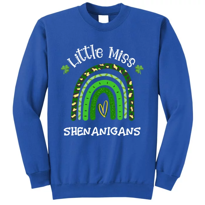 St Patrick's Day Rainbow Little Miss Shenanigans Great Gift Sweatshirt