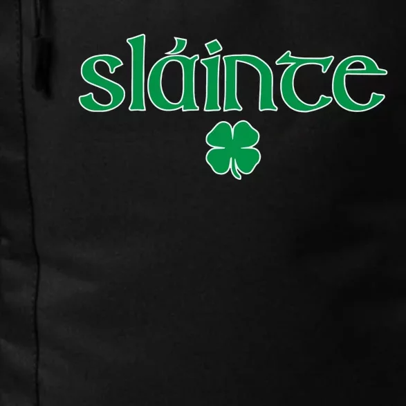 Slainte Patricks Day Shamrock Daily Commute Backpack