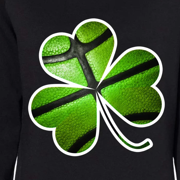 St Patricks Day Play Basketball Shamrock Gift Womens California Wash Sweatshirt