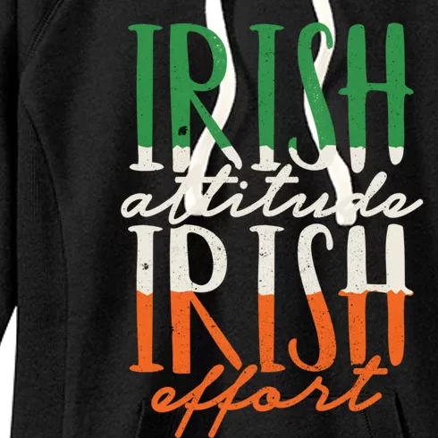 St Patricks Day Catholic School Sports Meaningful Gift Women's Fleece Hoodie