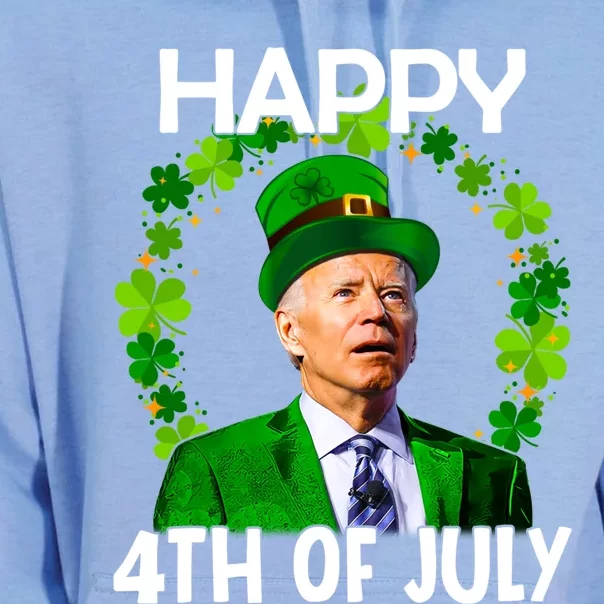 St PatrickS Day Funny Joe Biden Happy 4th Of July Patricks Great Gift Unisex Surf Hoodie