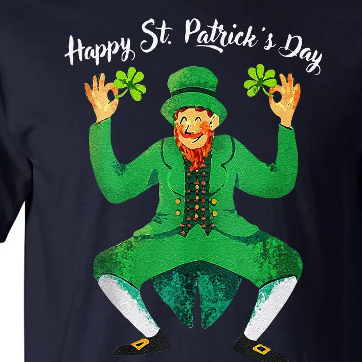 St Patricks Day Dabbing Leprechaun Men Dab Dance Tall T-Shirt