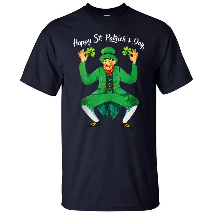 St Patricks Day Dabbing Leprechaun Men Dab Dance Tall T-Shirt