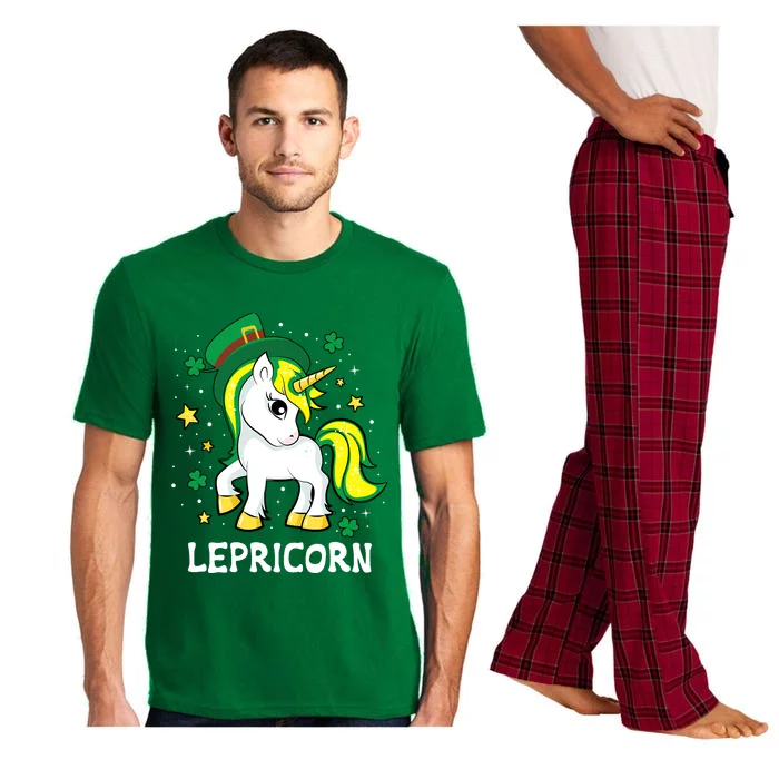 St Patricks Day Unicorn Lepricorn Pajama Set