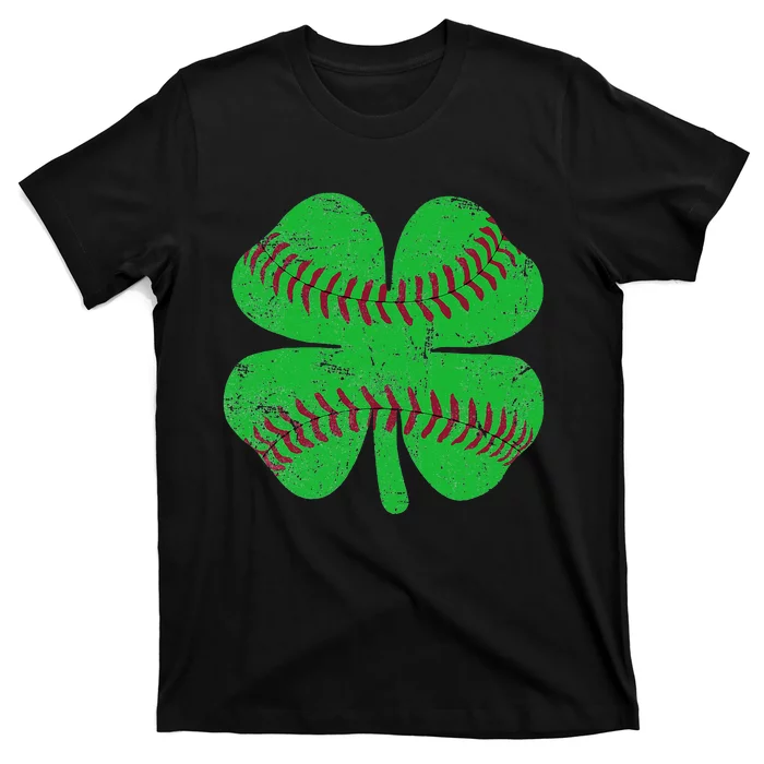 St Patricks Day Shamrock Baseball Saint Paddy's T-Shirt