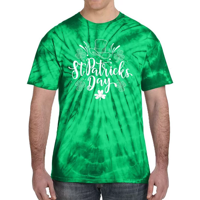 St Patricks Day Celebration Tie-Dye T-Shirt