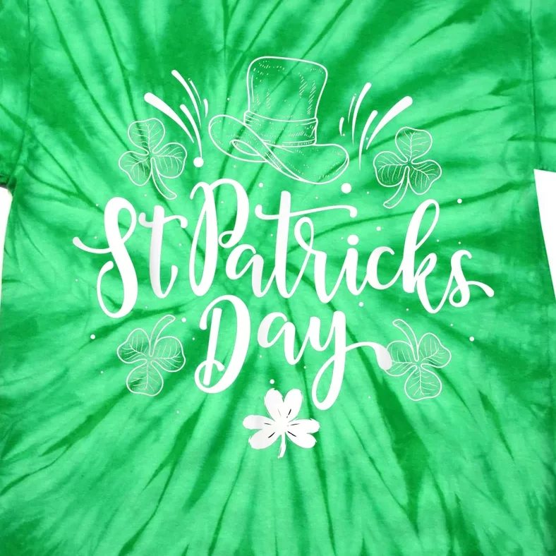 St Patricks Day Celebration Tie-Dye T-Shirt