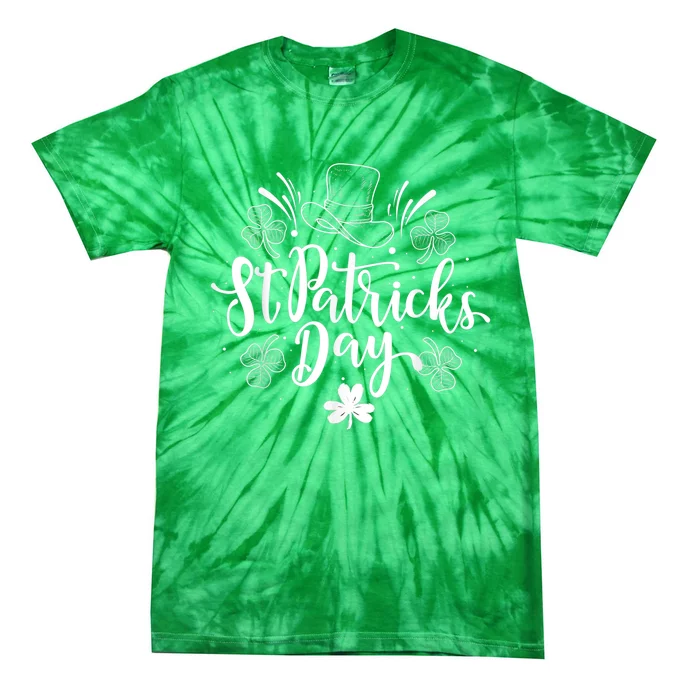 St Patricks Day Celebration Tie-Dye T-Shirt