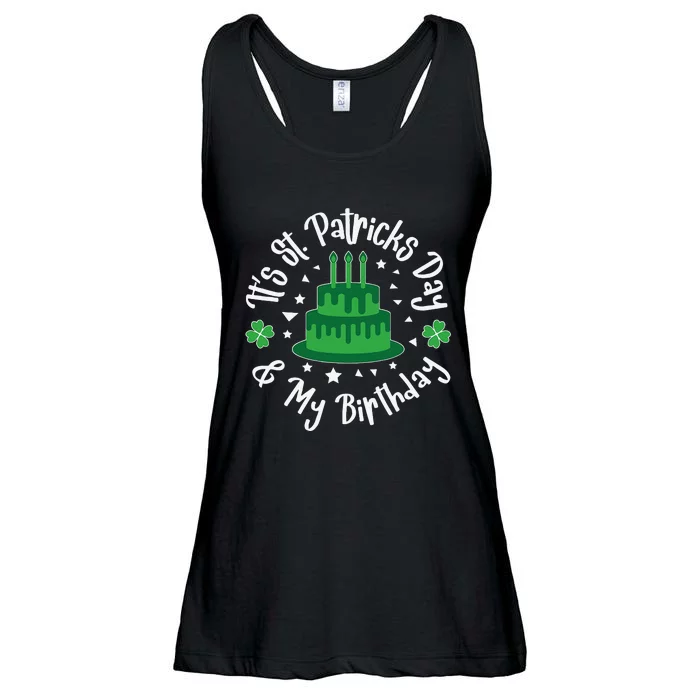 Saint Patrick's Day Funny Graphic Quote Print Birthday Gift Ladies Essential Flowy Tank