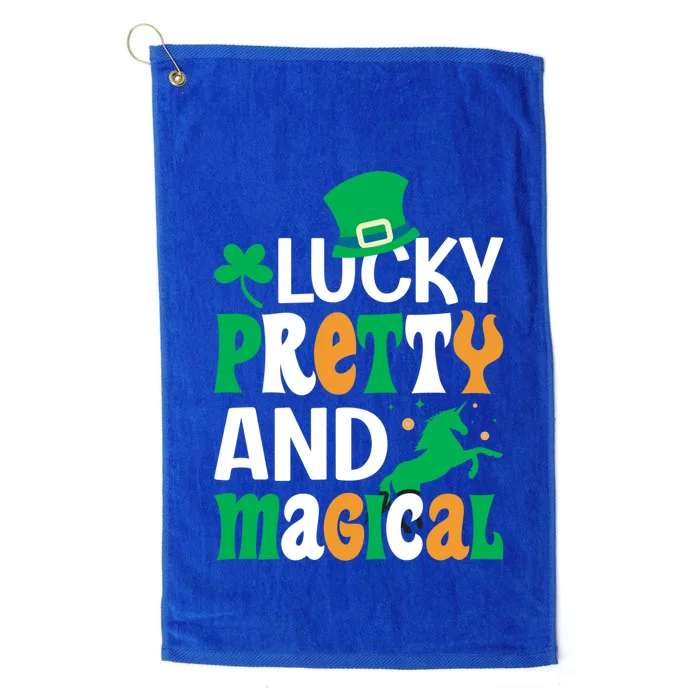 St Patricks Day Gift Platinum Collection Golf Towel