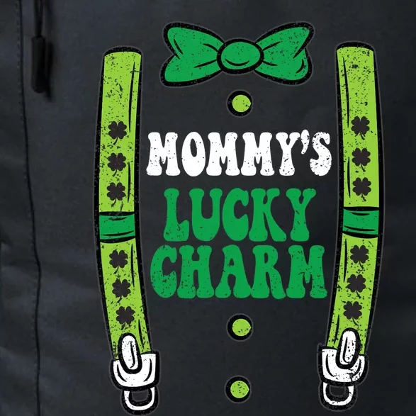 St Patricks Day Boy Mommys Lucky Charm Suspender Daily Commute Backpack