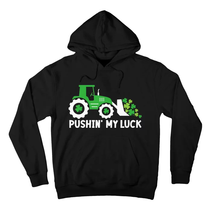 St Patrick's Day Pushing My Luck Monster Truck Hoodie