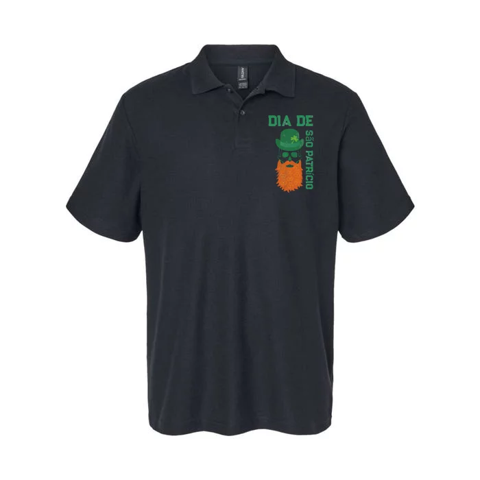 SAINT PATRICK'S DAY SKULL DESIGN Softstyle Adult Sport Polo