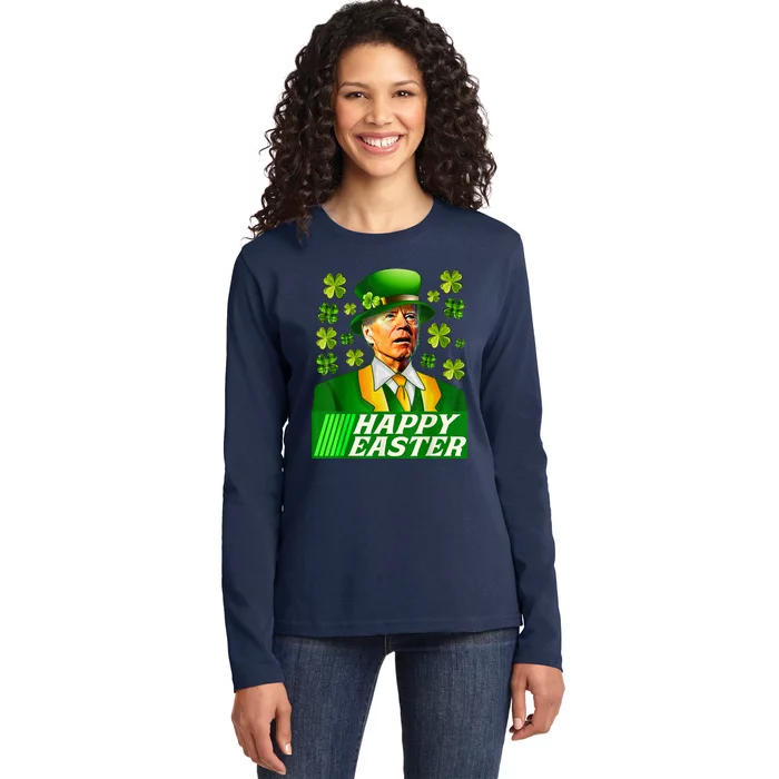 St Patricks Day Women Green Shamrock Shenanigans Coordinator Ladies Long Sleeve Shirt