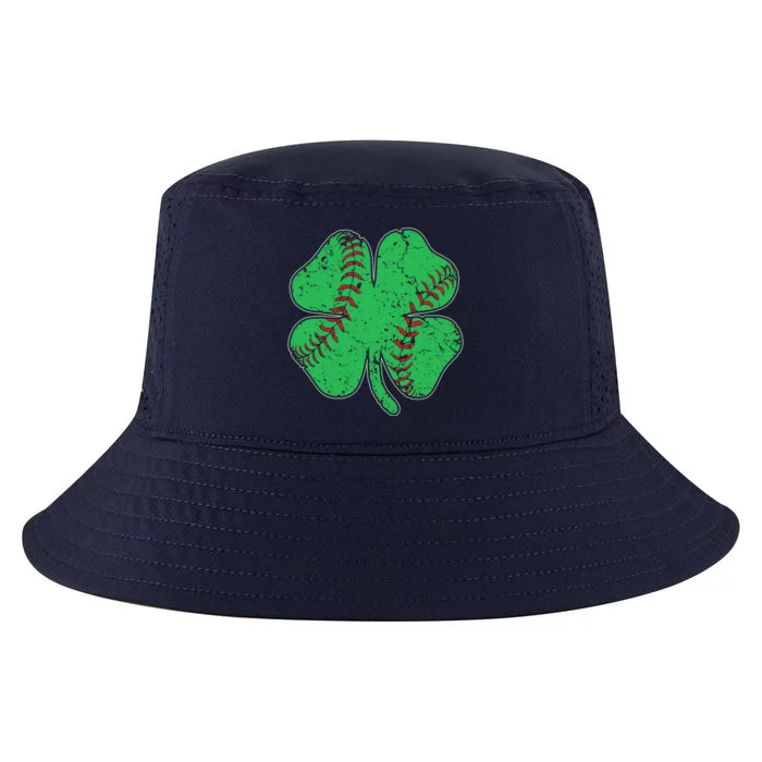 St Patrick's Day Baseball Catcher Pitcher Shamrock Cool Comfort Performance Bucket Hat