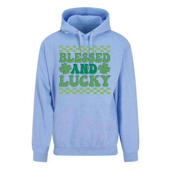 St Patricks Day Blessed Gift Unisex Surf Hoodie