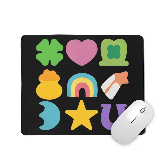 St Patricks Day Lucky Charm Mousepad