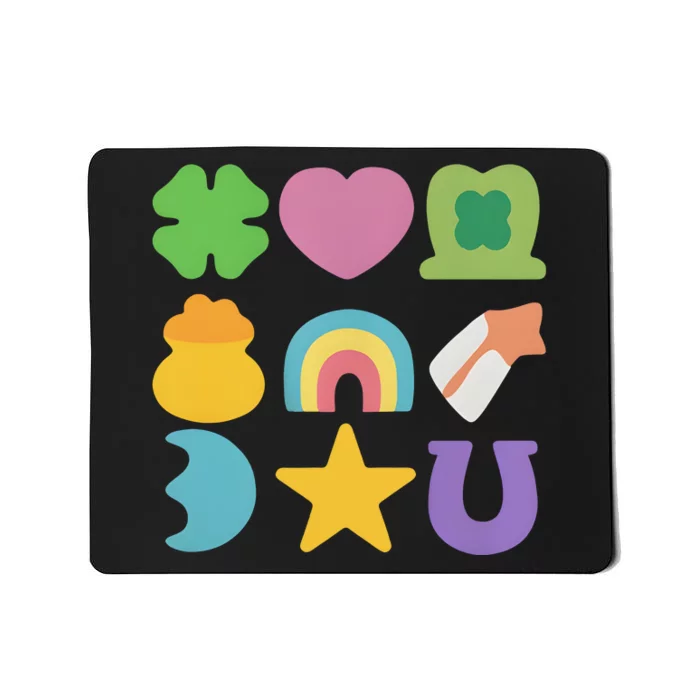 St Patricks Day Lucky Charm Mousepad