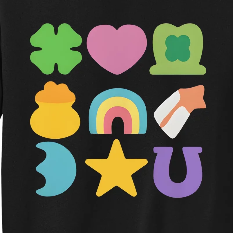 St Patricks Day Lucky Charm Tall Sweatshirt