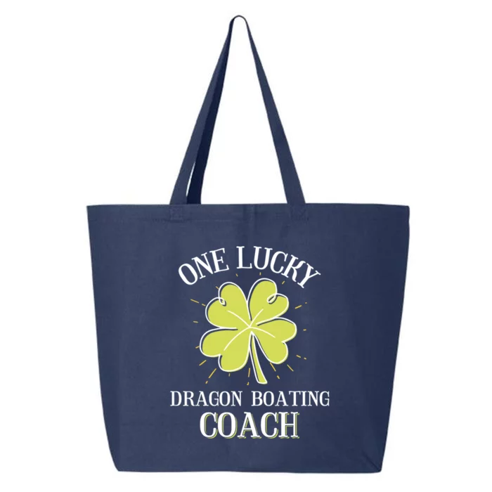 St Patricks Day Gift Lucky Dragon Boating Coach Gift 25L Jumbo Tote