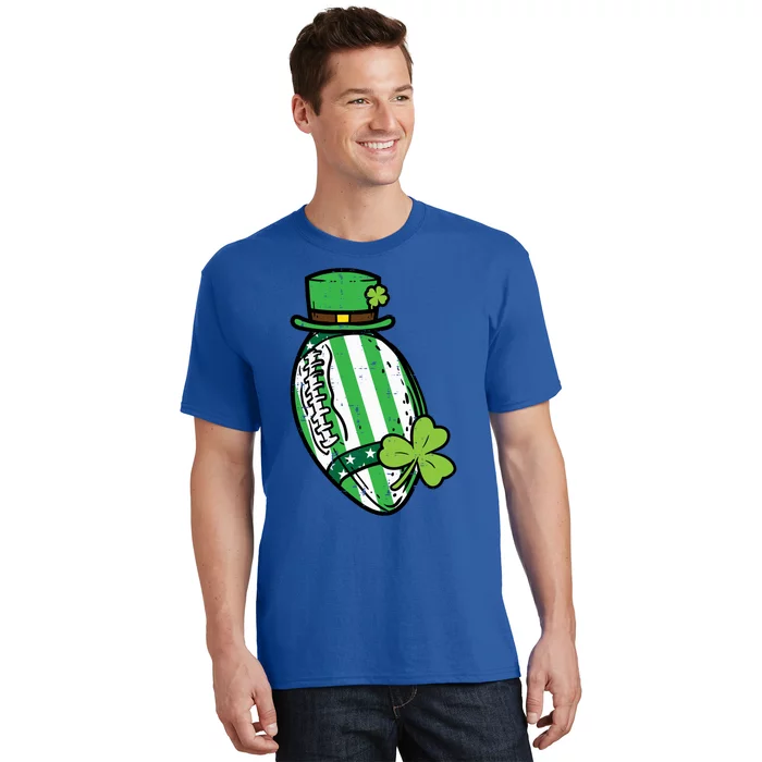 St Patricks Day American Football Saint Paddys Cool Gift T-Shirt