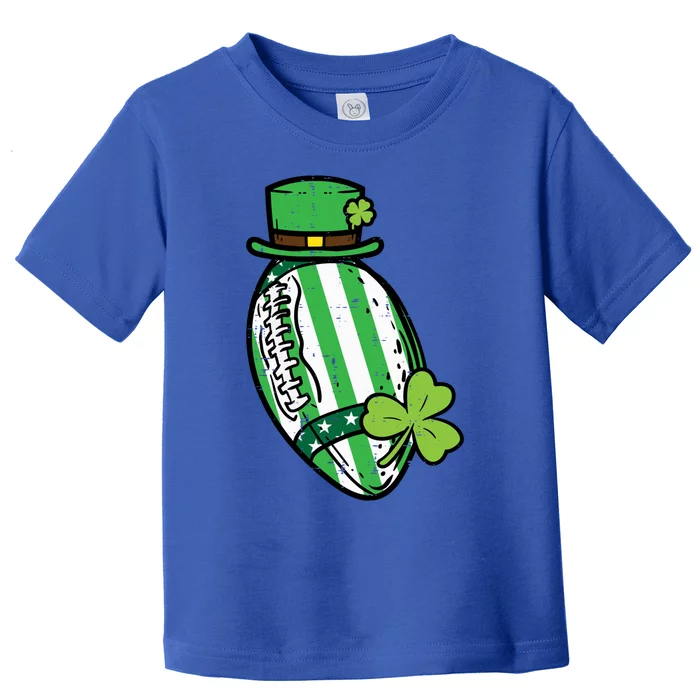 St Patricks Day American Football Saint Paddys Cool Gift Toddler T-Shirt