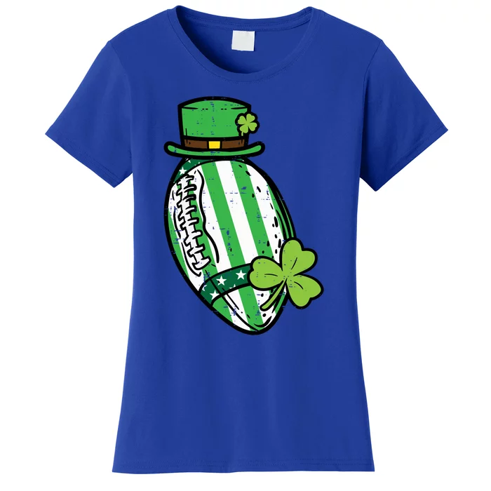 St Patricks Day American Football Saint Paddys Cool Gift Women's T-Shirt