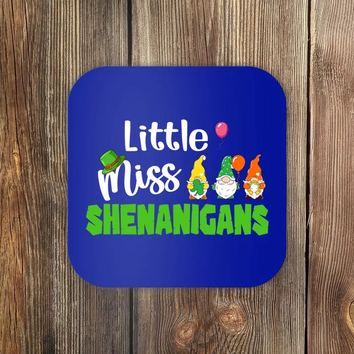 St Patrick's Day Pajamas Little Miss Shenanigans Gift Coaster