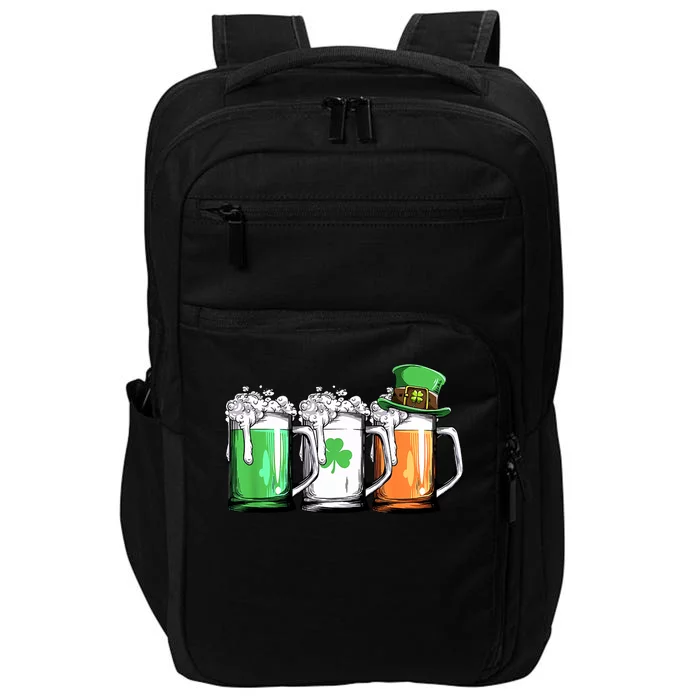 St Patrick's Day Beer Impact Tech Backpack