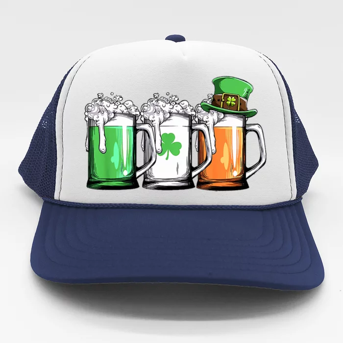 St Patrick's Day Beer Trucker Hat