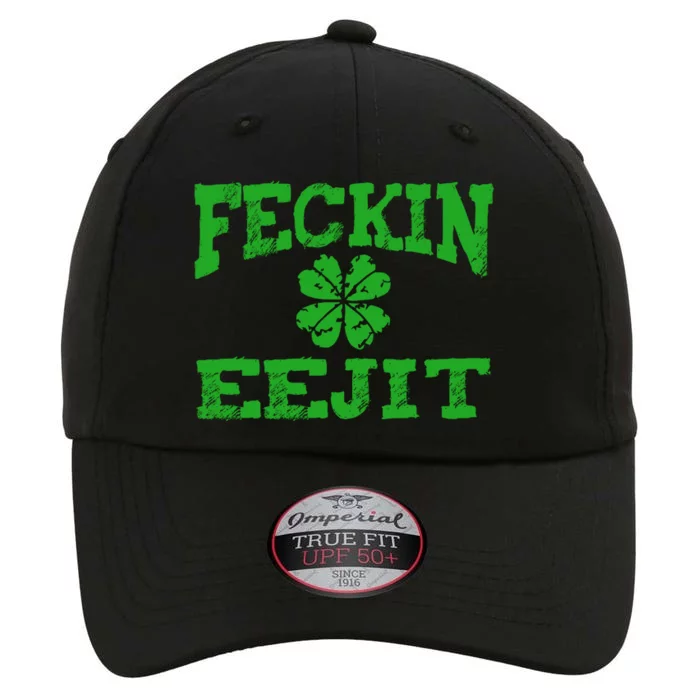 St Patricks Day Feckin Eejit Funny Irish Drinking Gift The Original Performance Cap