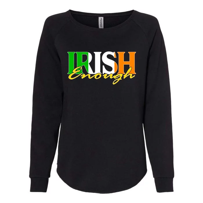 St Patricks Day Irish Womens California Wash Sweatshirt