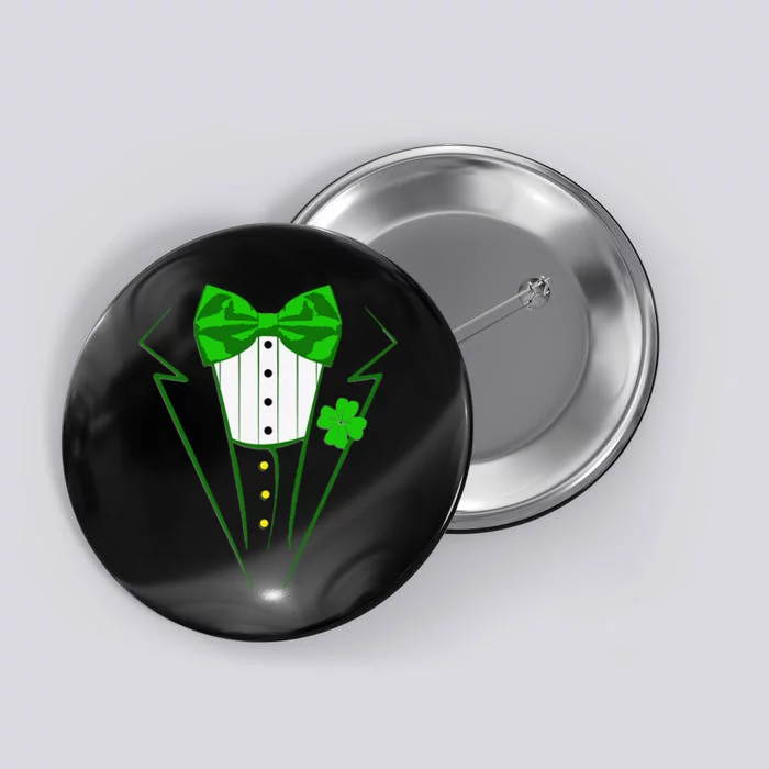 Saint Patrick's Day Suituxedo Costume Design Party Outfit Button