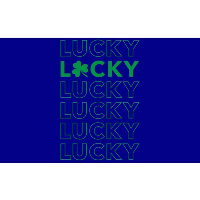 St Patricks Day Vintage Lucky Clover Shamrock Cute Gift Bumper Sticker