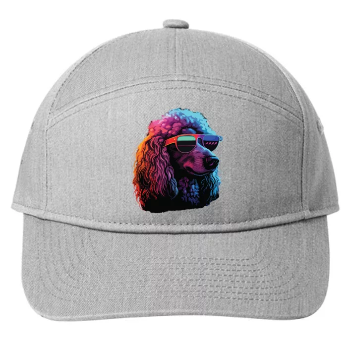 Standard Poodle Dogs Standard Poodles 7-Panel Snapback Hat