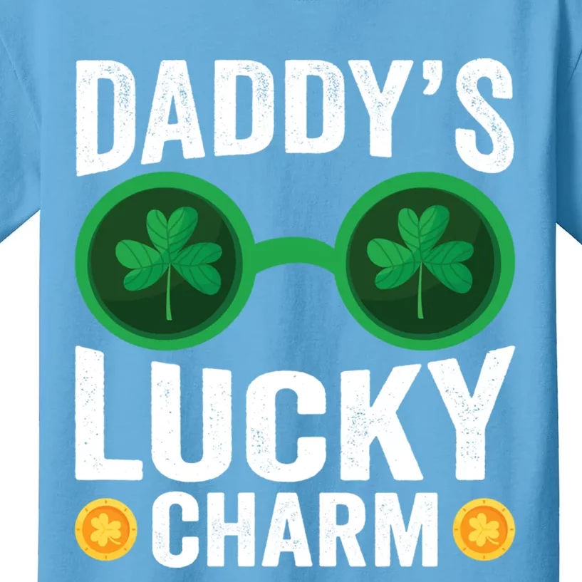 St Patricks Day Lucky Shenanigans Shamrock St Pattys Fishing Gift Kids T-Shirt