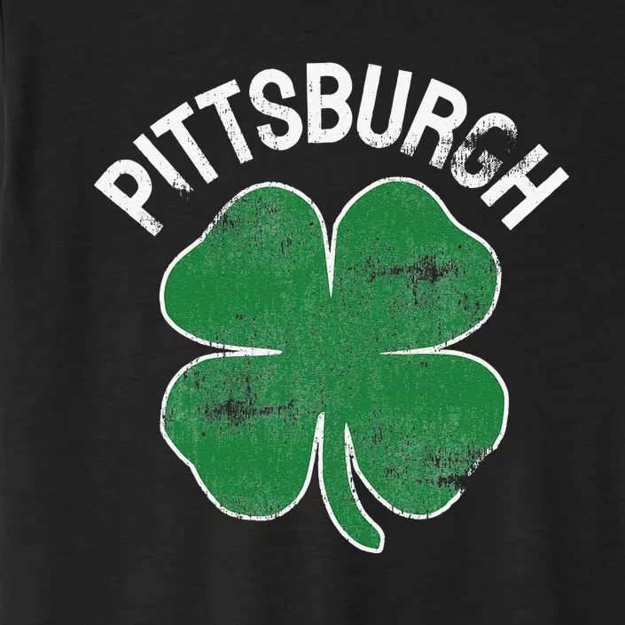 St. Patrick's Day Shamrock Pittsburgh Irish Saint Paddy's ChromaSoft Performance T-Shirt