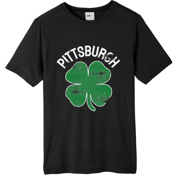 St. Patrick's Day Shamrock Pittsburgh Irish Saint Paddy's ChromaSoft Performance T-Shirt