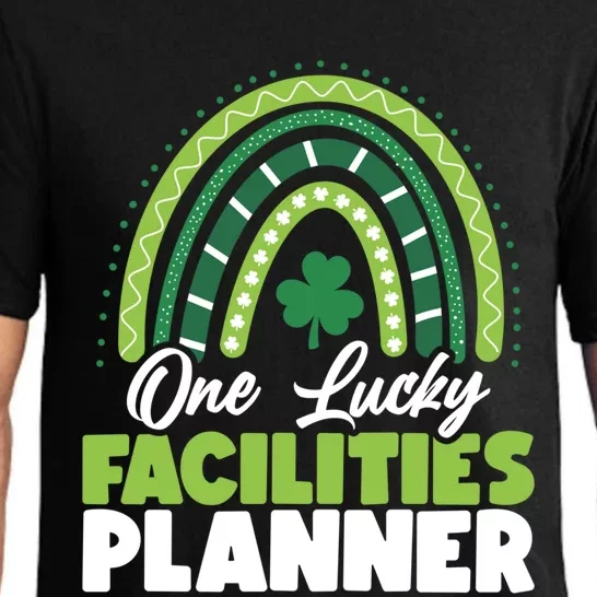 St Patricks Day One Lucky Facilities Planner Gift Pajama Set