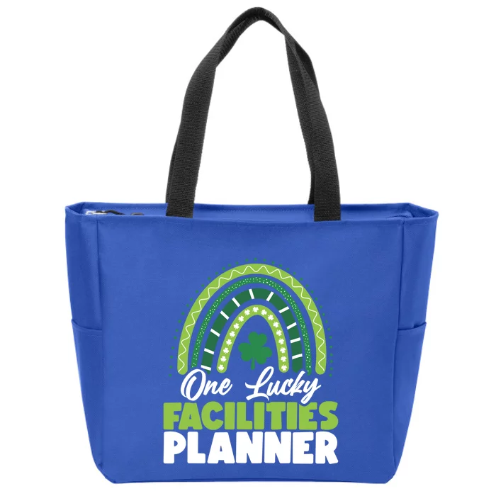 St Patricks Day One Lucky Facilities Planner Gift Zip Tote Bag