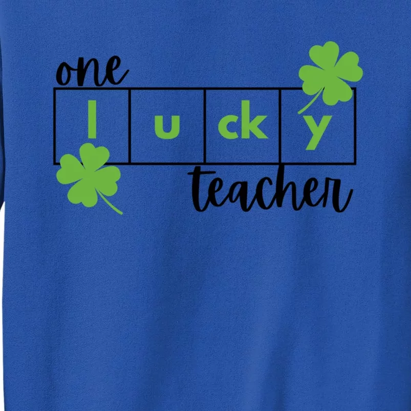 St Patrick's Day Lucky Reading Teacher Cute Gift Tall Sweatshirt