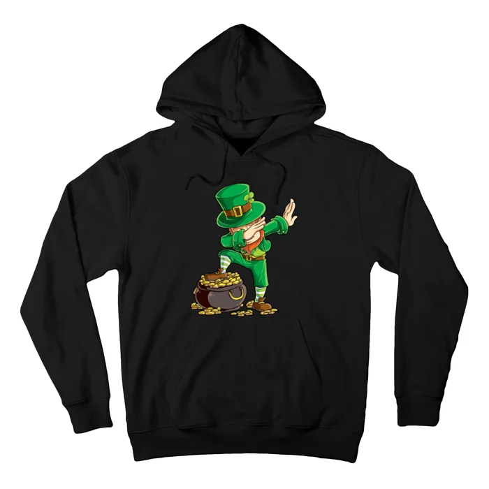 St Patricks Day Dabbing Leprechaun Boys Kids Men Dab Youth Hoodie