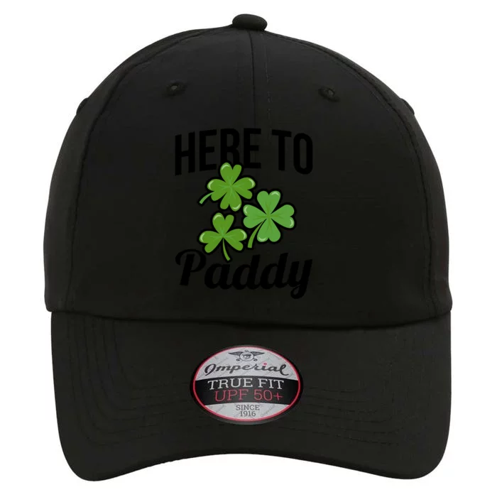 St Patricks Day Four Leaf Clover Shamrock Here To Paddy Gift The Original Performance Cap