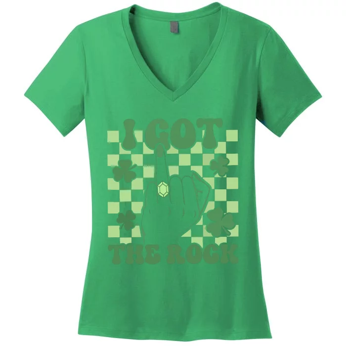 St Patricks Day Bachelorette Party Women's V-Neck T-Shirt