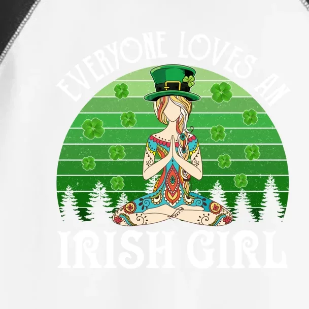 St Patricks Day Everyone Loves An Irish Yoga Gift Toddler Fine Jersey T-Shirt